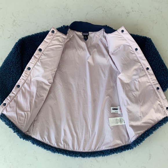 Patagonia Girls Retro X Bomber Jacket Size M - Picture 3 of 10